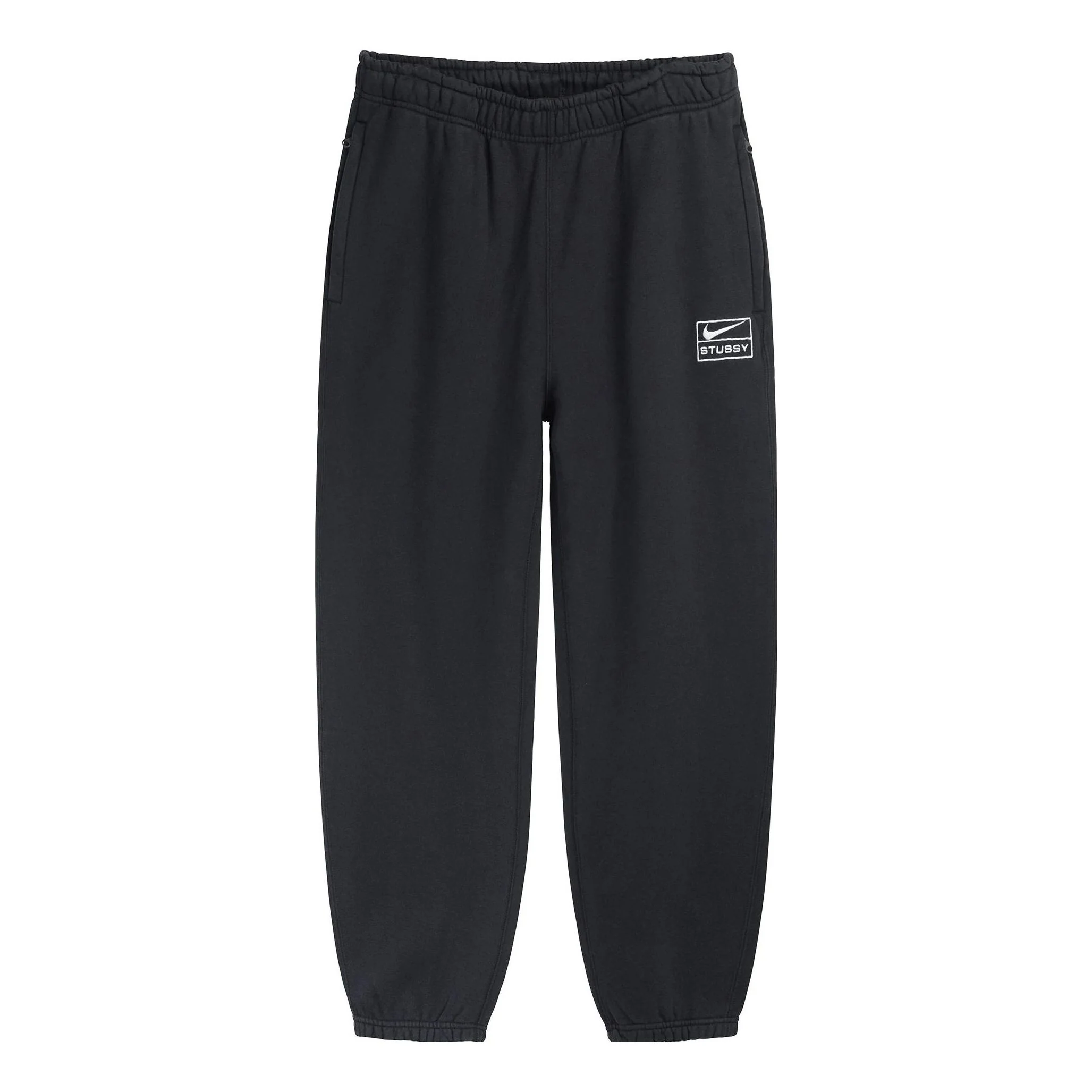 Nike x Stussy Washed Sweatpants 'Black' DN4031-010