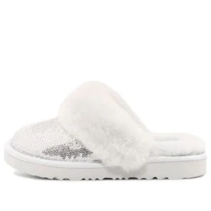 (PS) UGG Cozy II Mirror Ball Slipper 'Silver' 1151772K-SLVR