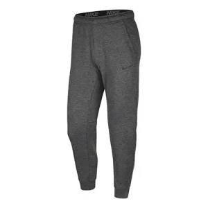Nike logo Cozy Fleece Stay Warm Casual Bundle Feet Sports Pants Black Carbon black CV7740-071