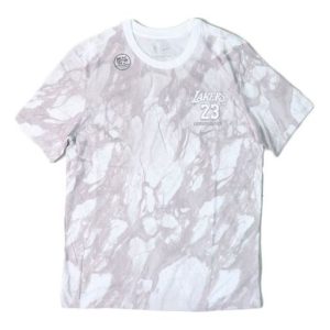 Nike MVPDRI-FIT NBA Los Angeles Lakers Short Sleeve White CT3972-100