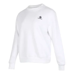 (WMNS) Converse Casual SweatshirtAsia Sizing 'White' 10020870-A07