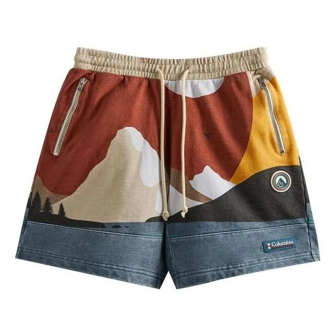 KITH For Columbia Fleece Short 'Sanguine' KHM060178-810