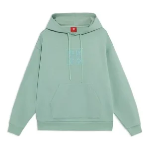 Li-Ning Stylish Loose Classic Hoodie 'Green AWDS220-4