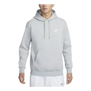Nike Sportswear Club Fleece Pullover Hoodie 'Grey' BV2655-077