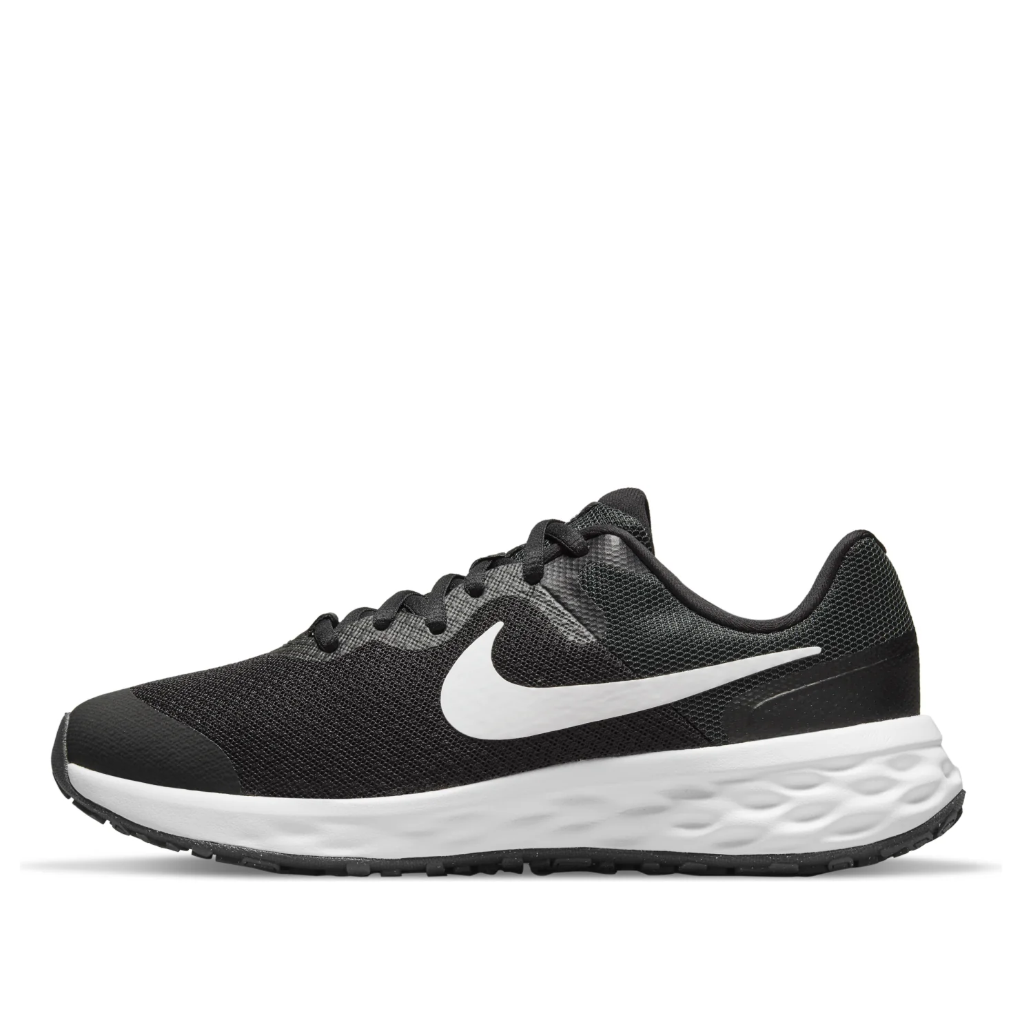 (GS) Nike Revolution 6 'Black White' DD1096-003