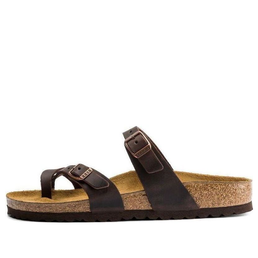 (WMNS) Birkenstock Mayari Oiled Leather Narrow Fit 'Habana' 0171323