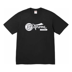 Supreme Records T-Shirt 'Black White' SUP-SS24-157
