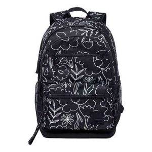 Li-Ning Allover Print Sportstyle Backpack 'Black' ABST155-1