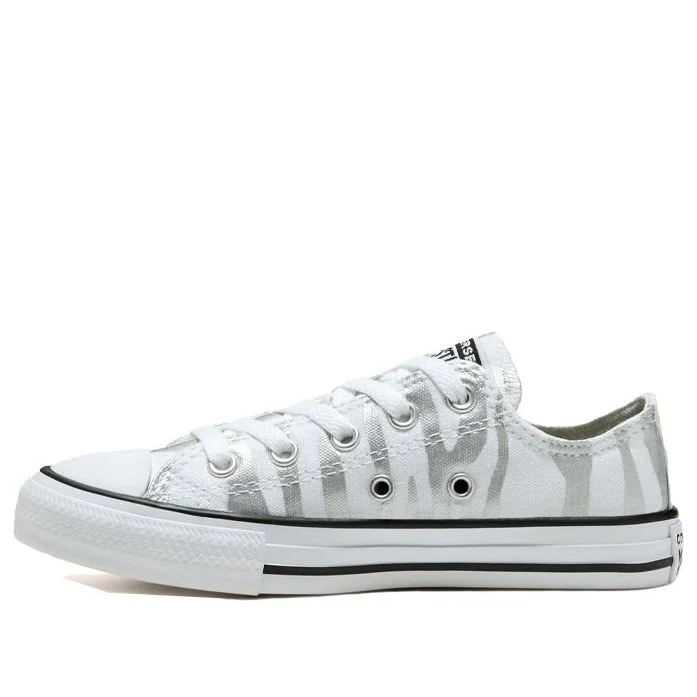 (GS) Converse Chuck Taylor All Star 'Silver White' 667604F