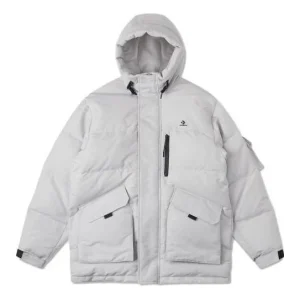 Converse Premium Mid Down Jacket Asia Sizing 'White' 10025249-A01