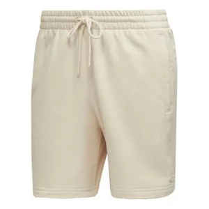 adidas originals C Short Ft Solid Color Small Label Sports Lacing Shorts Yellow HG4865