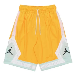 Air Jordan Jumpman Diamond Basketball Shorts For Men Orange CV6023-845
