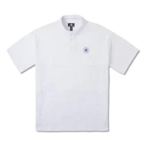 Converse Chuck Taylor All Star Short Sleeve Rugby Asia Sizing 'White' 10025227-A02