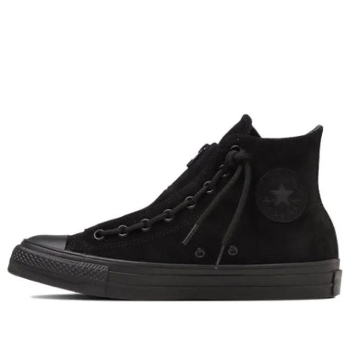 Converse Chuck Taylor All Star Centerzip Suede High 'Black Monochrome' 31310140