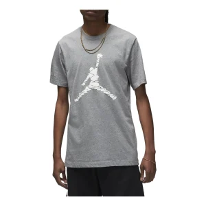 Air Jordan Essential Short Sleeve Crew 3 T-Shirt 'Carbon Heather' DX9582-091