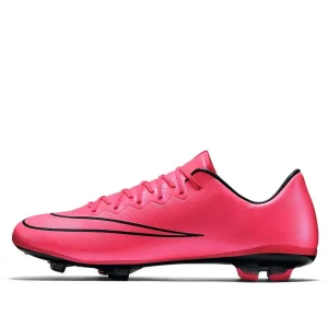 (GS) Nike Mercurial Vapor X FG 'Pink Black' 651620-660