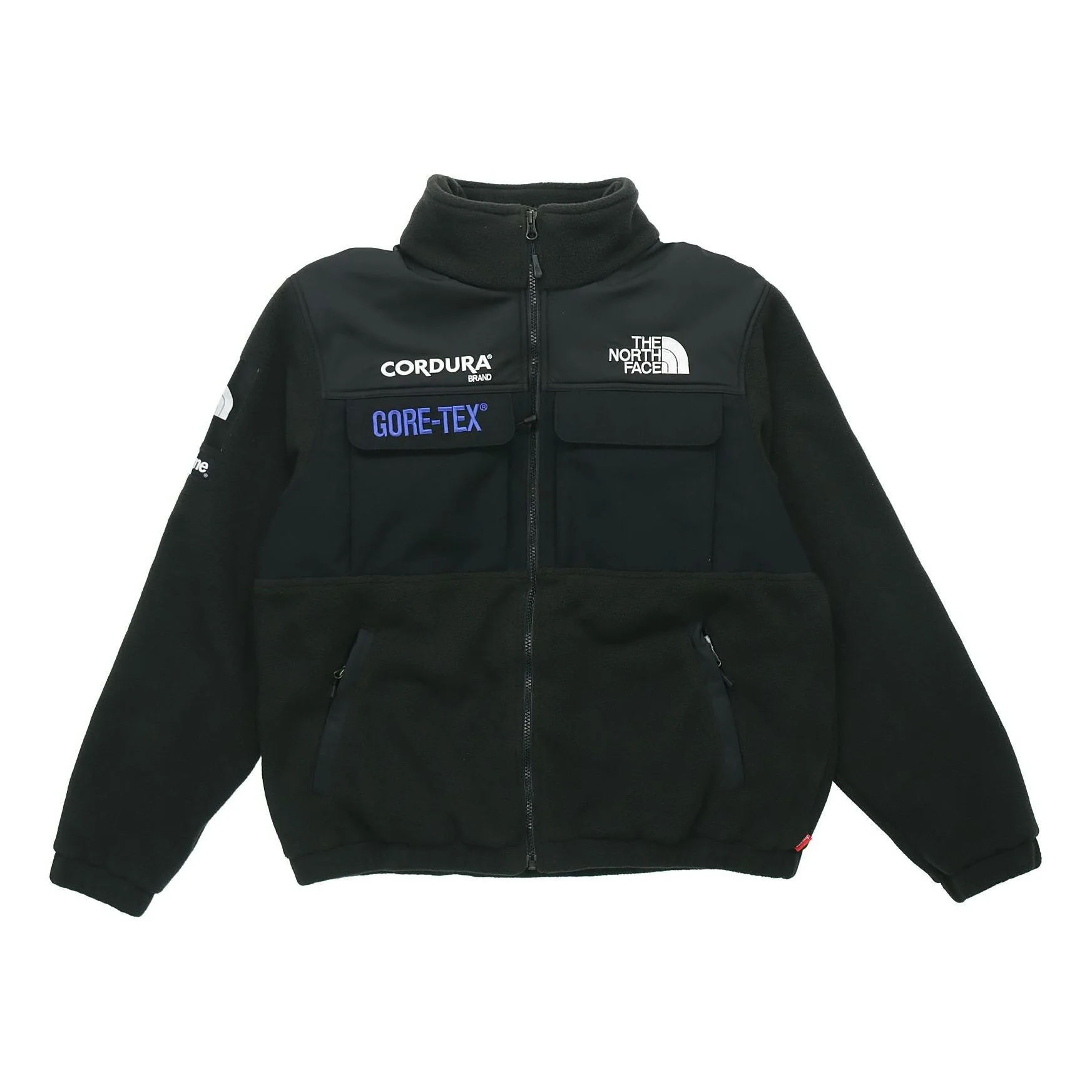 Supreme FW18 The North Face Expedition Fleece Jacket Black SUP-FW18-1018