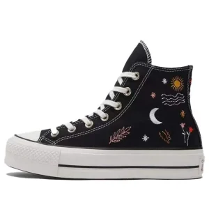 (WMNS) Converse Chuck Taylor All Star Platform High 'It's Okay To Wander - Black' 571085C