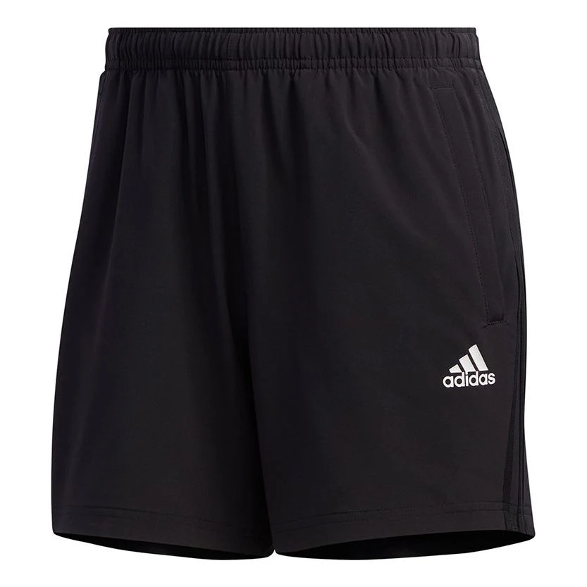(WMNS) adidas Mh 1/4 Shorts Sports Running Training Woven Black FT2879