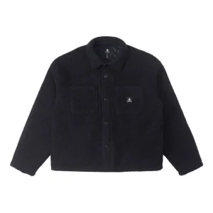 Converse Sherpa Seasonal Jacket Asia Sizing 'Black' 10025268-A02