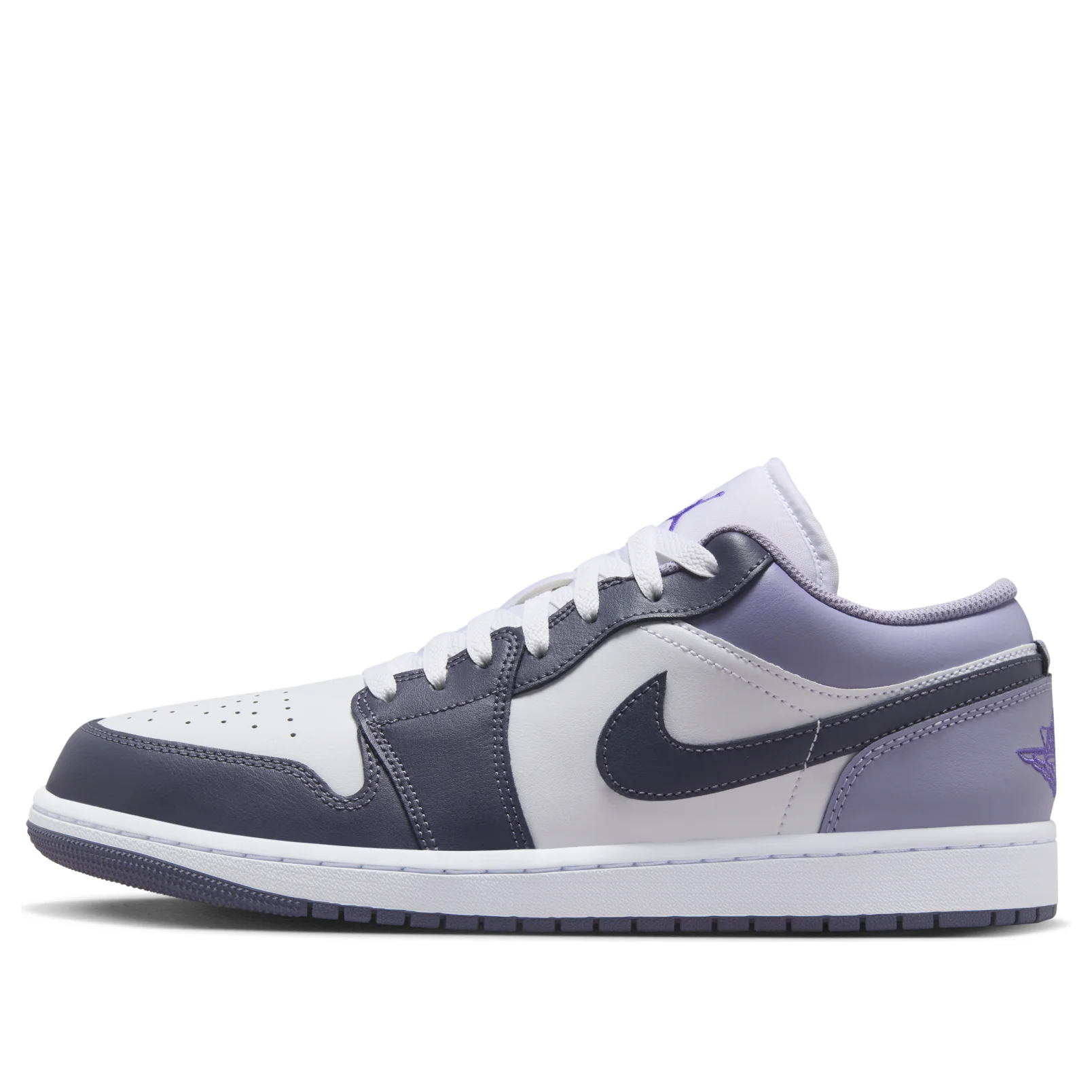 Air Jordan 1 Low 'White Purple' 553558-145