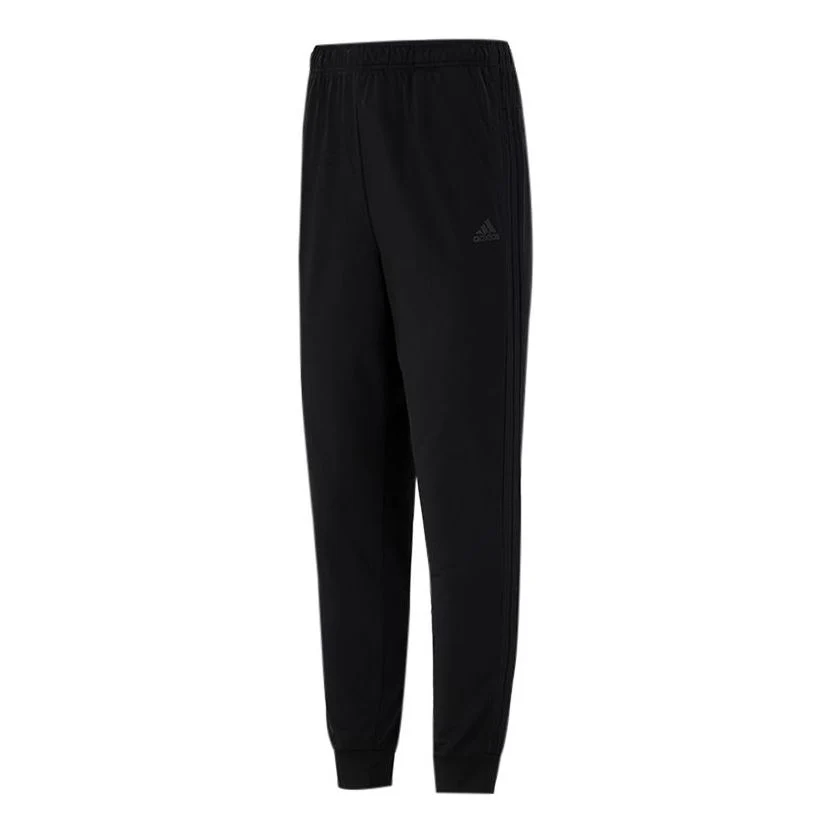 Men's adidas Training Bundle Feet Knit Sports Pants/Trousers/Joggers Black H46107