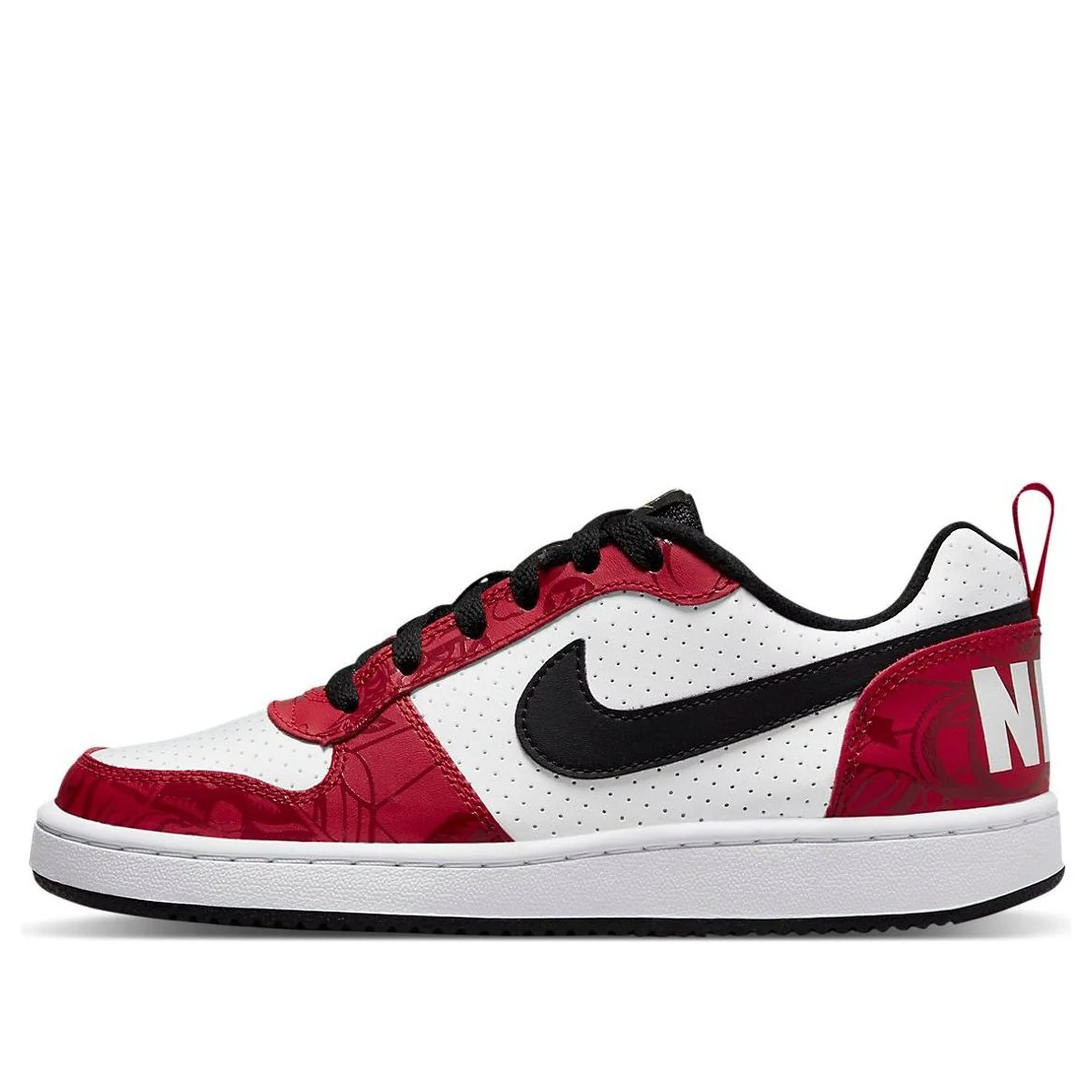 (GS) Nike Court Borough Low 2020 'Red White' CU2983-101