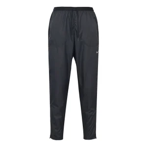 Nike Storm-FIT Solid Color Lacing Waterproof Running Training Sports Pants 'Black' DD6128-010