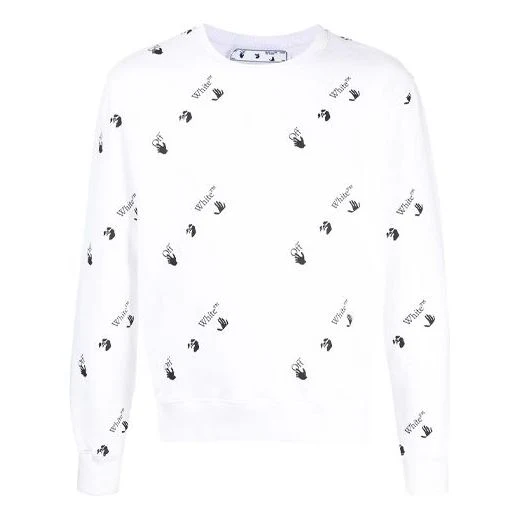 Men's Off-White SS21 Large Logo Printing White OMBA025R21FLE0090110