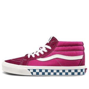 Vans Sk8-Mid Reissue 'Checker Sidewall - Rumba Red Jazzy' VN0A391FWQ5
