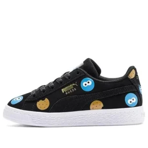(PS) PUMA Sesame Street 50 Suede Badge Ps 370342-01