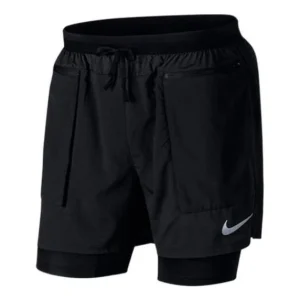 Nike pine straight tube shorts 'Black' 928459-010