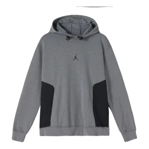 Men's Jordan Casual Sports Logo Pullover Long Sleeves Gray DA9850-091