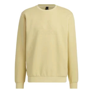 adidas Tech Logo Sweatshirt 'Tan' HY5840