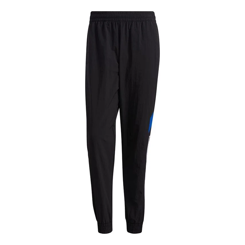 adidas neo M Cs Wvn Tp 2 Logo Woven Athletics Sports Pants Black GP5666