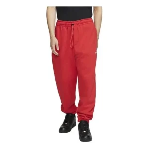 Men's Nike Lab Collection Retro Casual Fleece Lined Long Pants/Trousers University Red AV8279-657