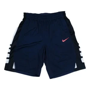 Nike Elite Stripe Dri-FIT Basketball Shorts 'Navy Blue Black' AT3393-411