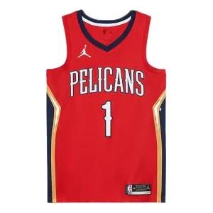 Air Jordan NBA Zion Williamson New Orleans Pelicans 2020/21 Fan Edition Jersey #1 CV9486-660