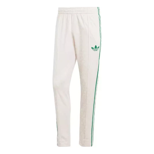 adidas originals Adicolor 70s Monogram Track Pants 'Wonder White Green' IP6984