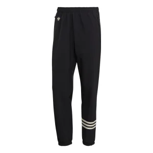 Men's adidas originals New C Tp Logo Embroidered Pants Classic Sports Pants/Trousers/Joggers Black HM1864