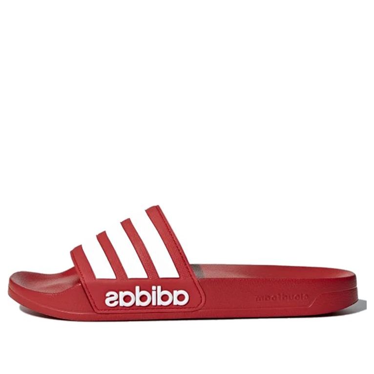 adidas Adilette CloudFoam Slides 'Scarlet' AQ1705