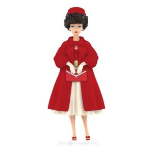 Pop Mart Barbie Style Icon '1962 Silken Flame Barbie' PPMT-2502-0034-1962