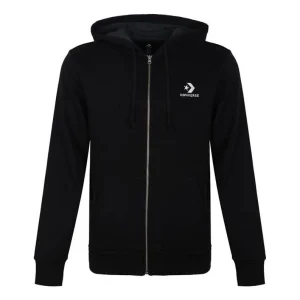 Converse Star Chevron Hooded Full Zip Jacket Asia Sizing 'Black' 10008813-A01