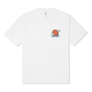 Converse Moving Mountains Short Sleeve T-Shirt Asia Sizing 'White' 10022040-A02