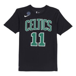 Nike Celtcs Kyrie Irving Statement T-Shirt 'Black Green' 870761-019