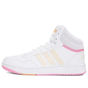 (PS) adidas Hoops Mid 3.0 K 'White Pink' HP6158