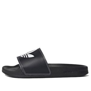(WMNS) adidas Adilette Lite Slide 'Black White' H00136