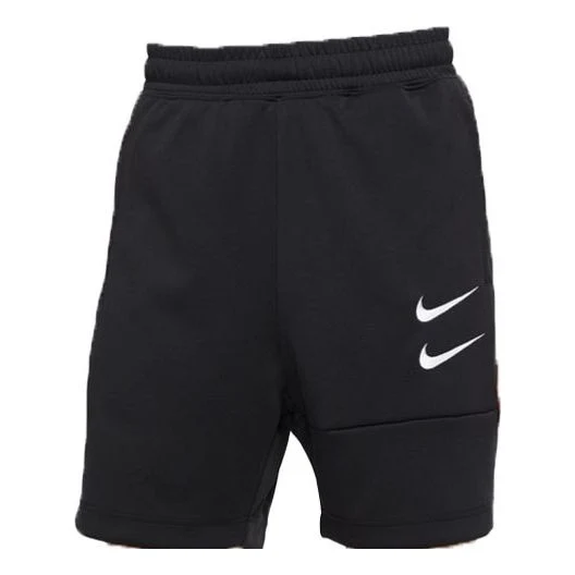 Nike Sportswear Swoosh Casual Sports Shorts Black CU3912-010