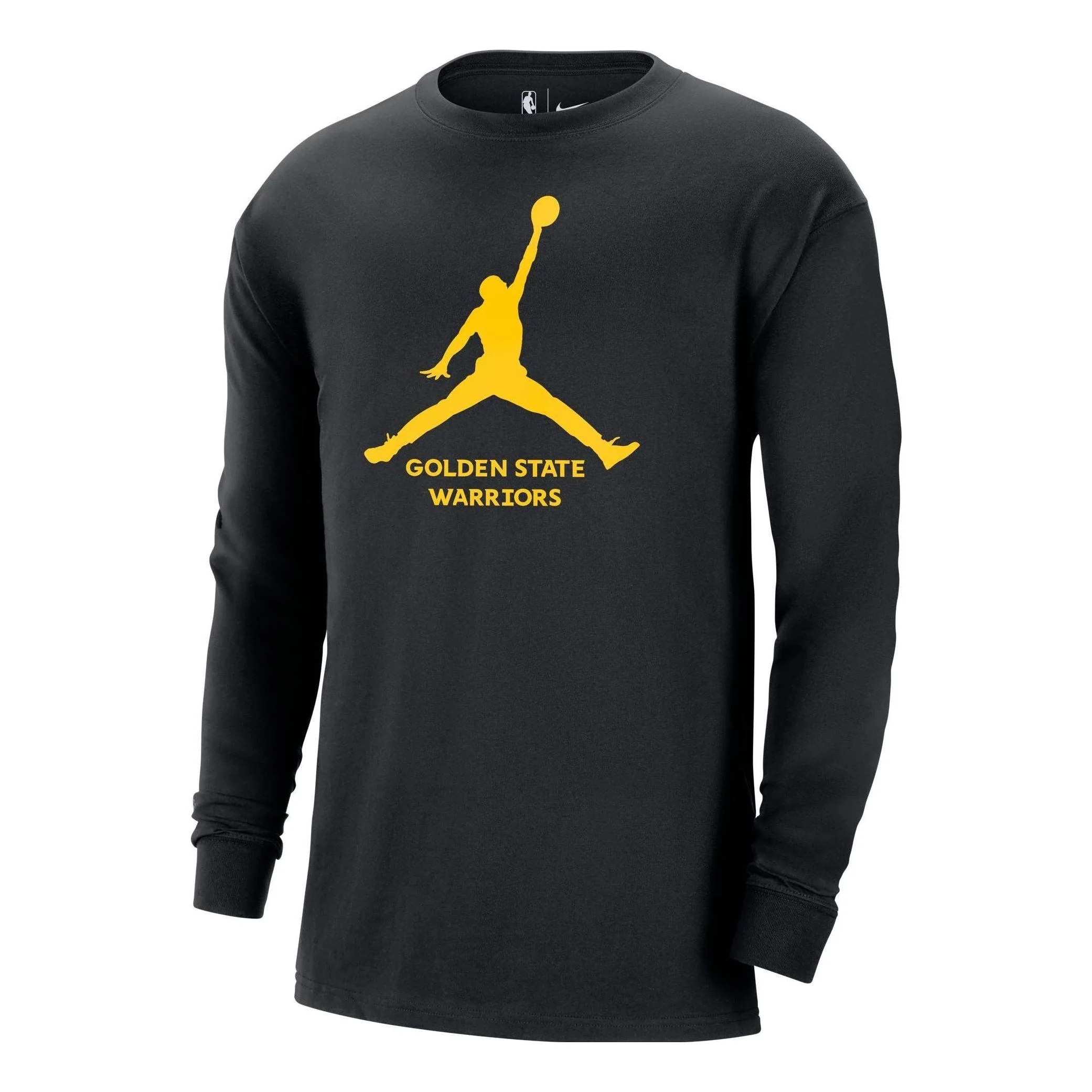 Air Jordan x NBA Golden State Warriors Essential Long-Sleeve T-Shirt 'Black' FN1264-010