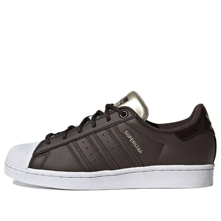 (WMNS) adidas Superstar 'Night Brown Gold' GX4360